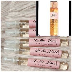 5pcs BBW " IN THE STARS" DECANT 10ML. Its 💯 % Authentic BBW MIST
